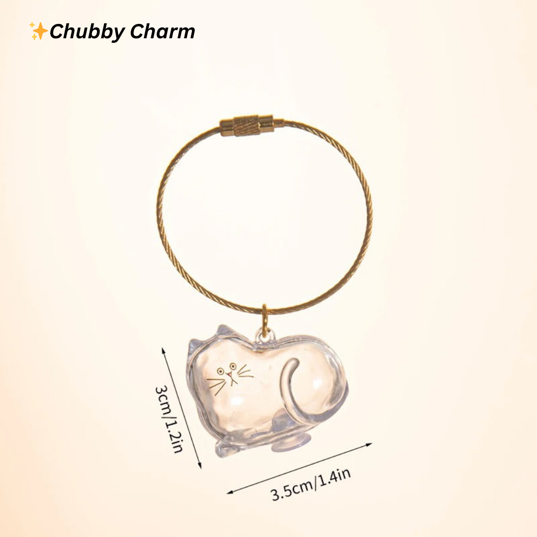 CatCharm™ Hair Storage Commemorative Keychain