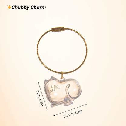 CatCharm™ Hair Storage Commemorative Keychain