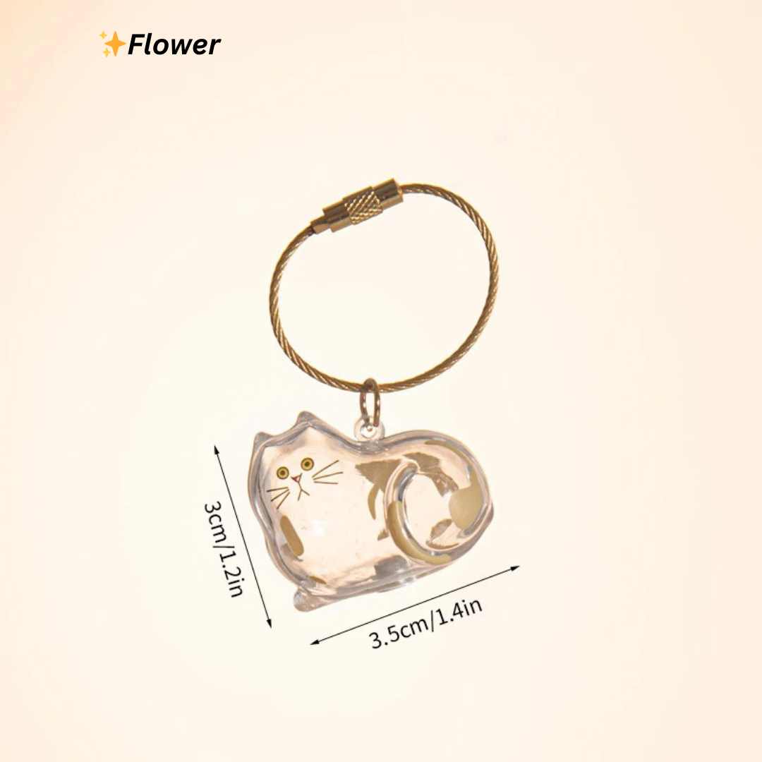 CatCharm™ Hair Storage Commemorative Keychain