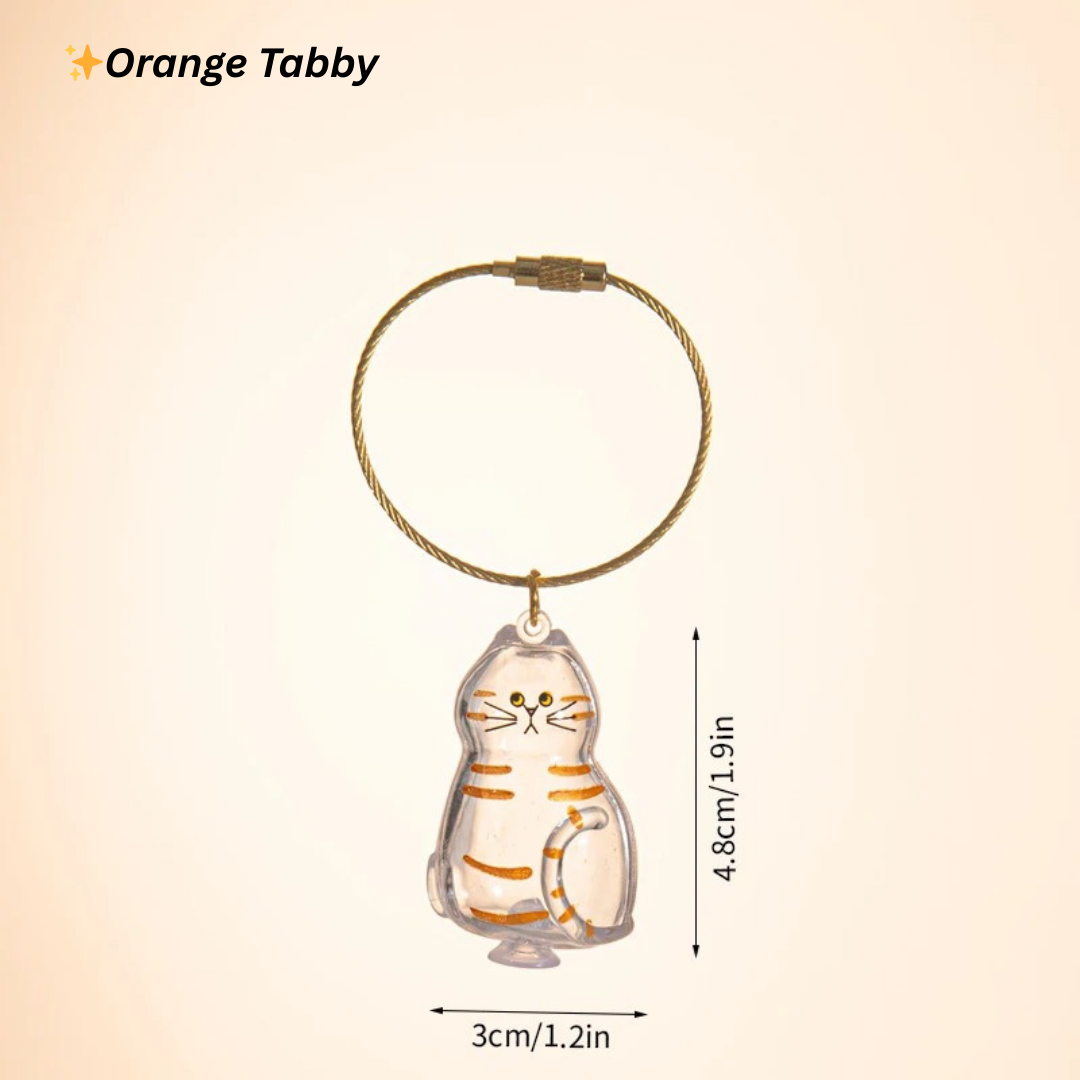 CatCharm™ Hair Storage Commemorative Keychain