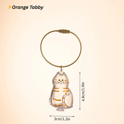 CatCharm™ Hair Storage Commemorative Keychain